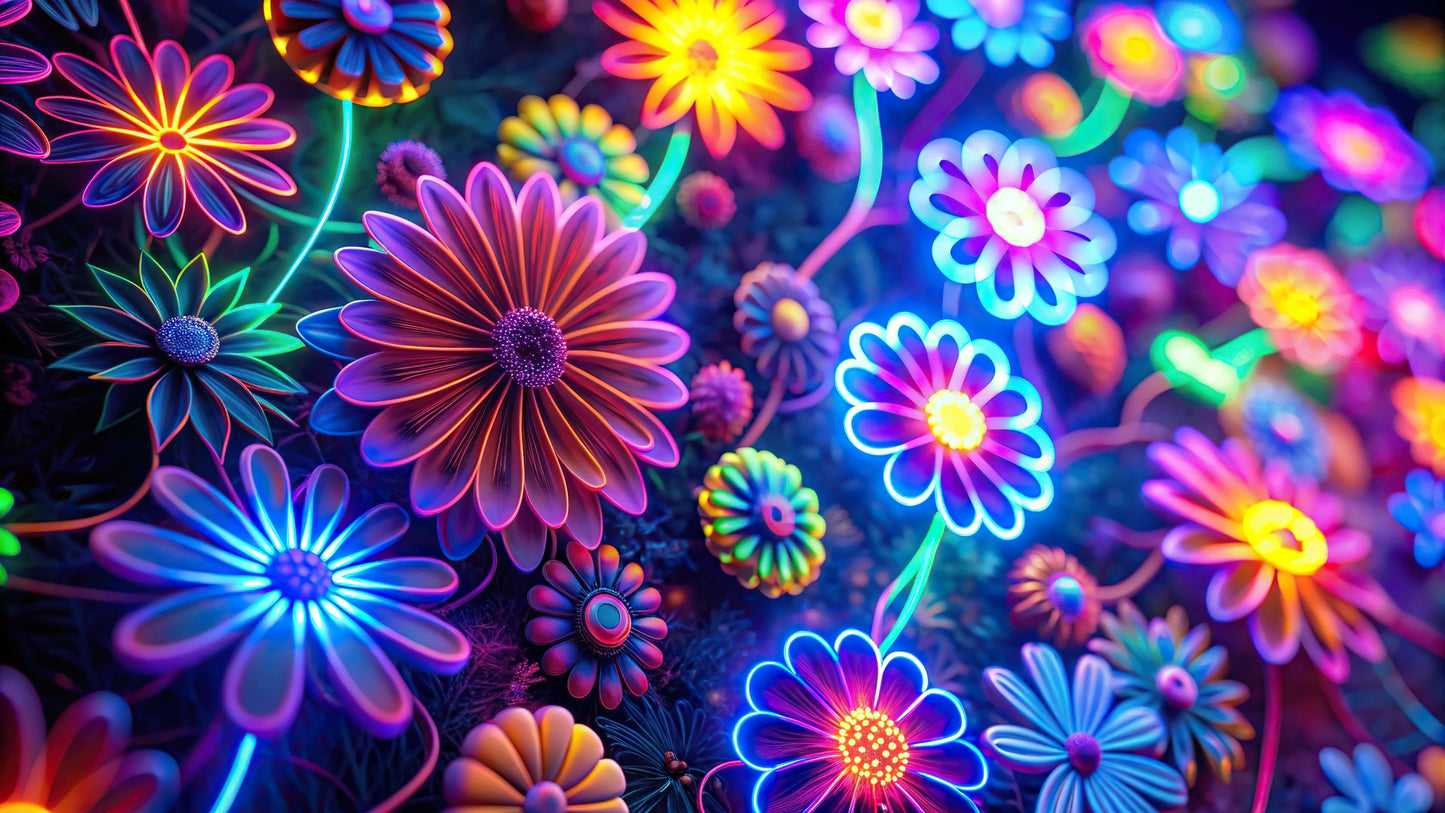 Neon Blooms, 4oz. Room & Body Spray