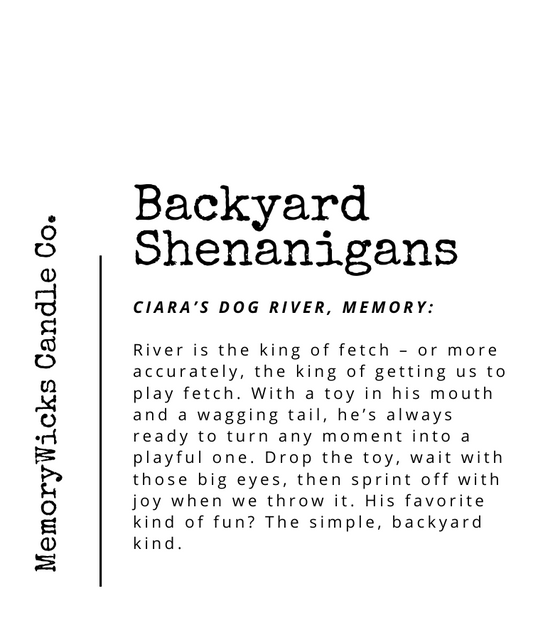 Backyard Shenanigans - 9oz Jar