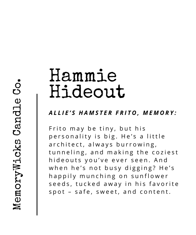 Hammie Hideout - 9oz Jar