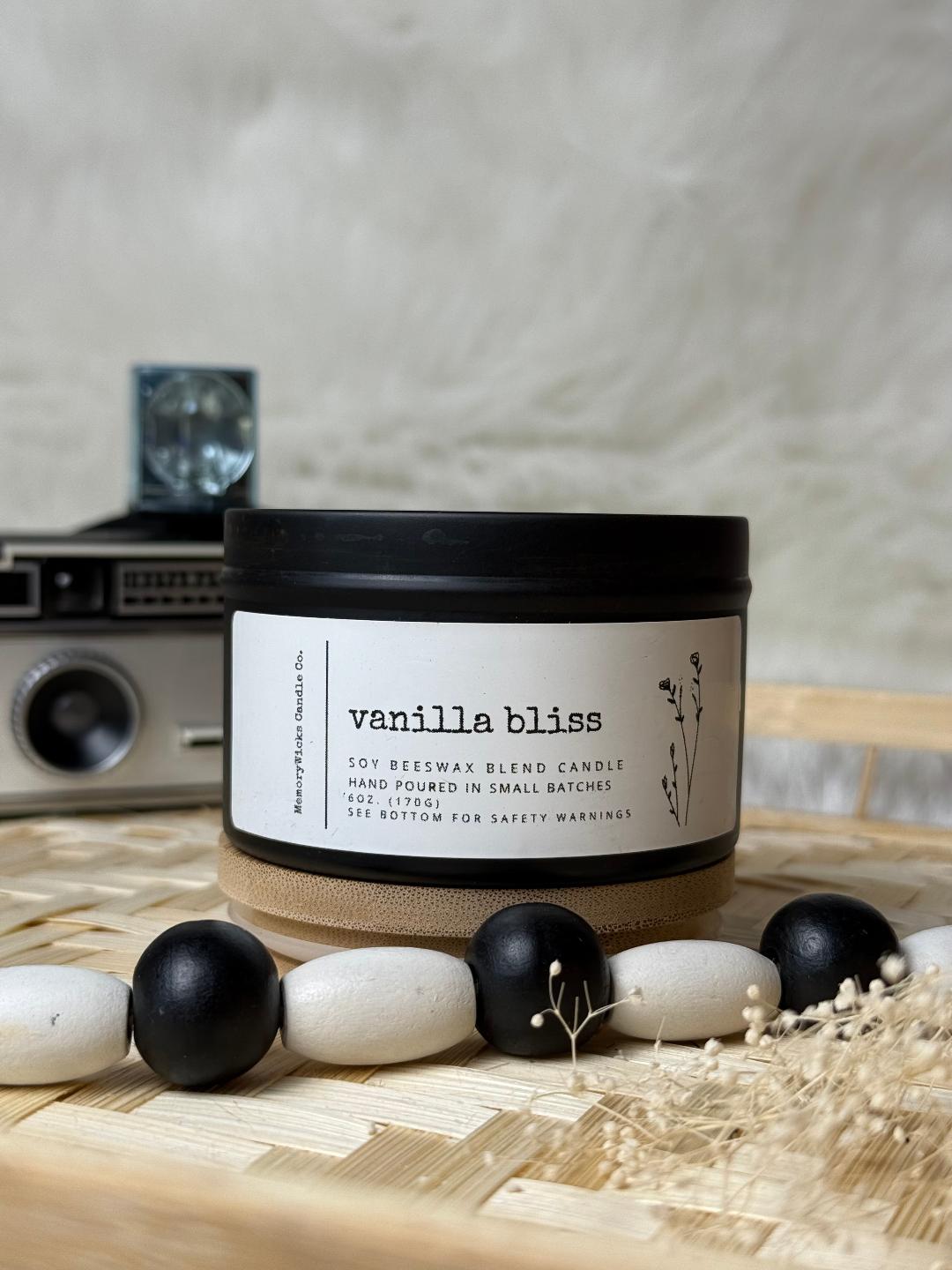 Vanilla Bliss 6oz. Tin