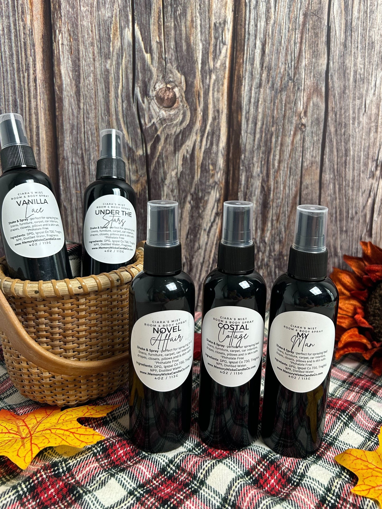 Vanilla Lace, 4oz. Room & Body Spray