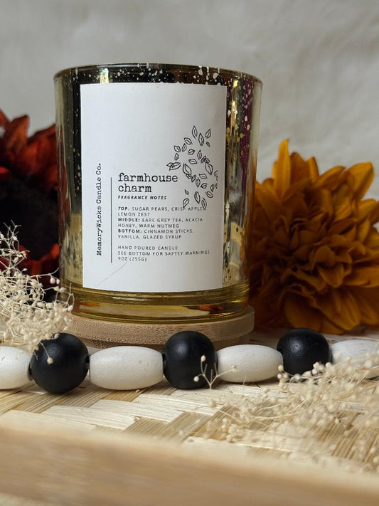Farmhouse Charm 9oz. Jar