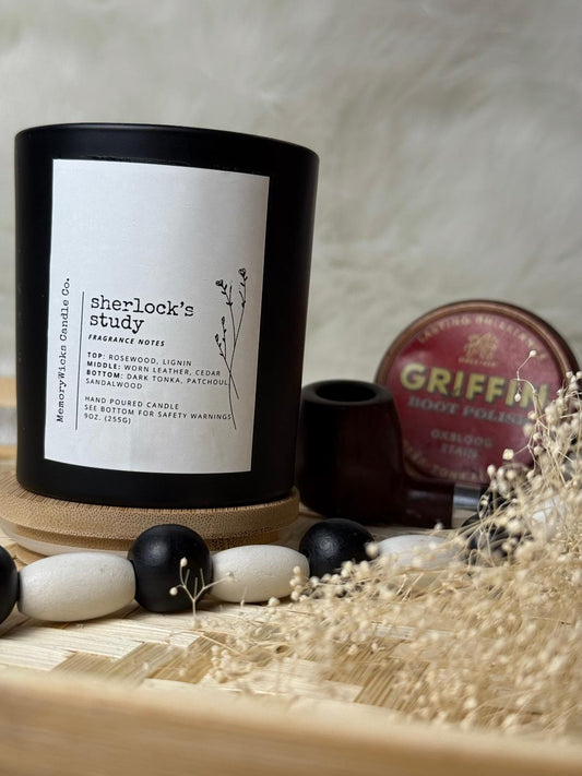 Sherlock's Study 9oz. Jar