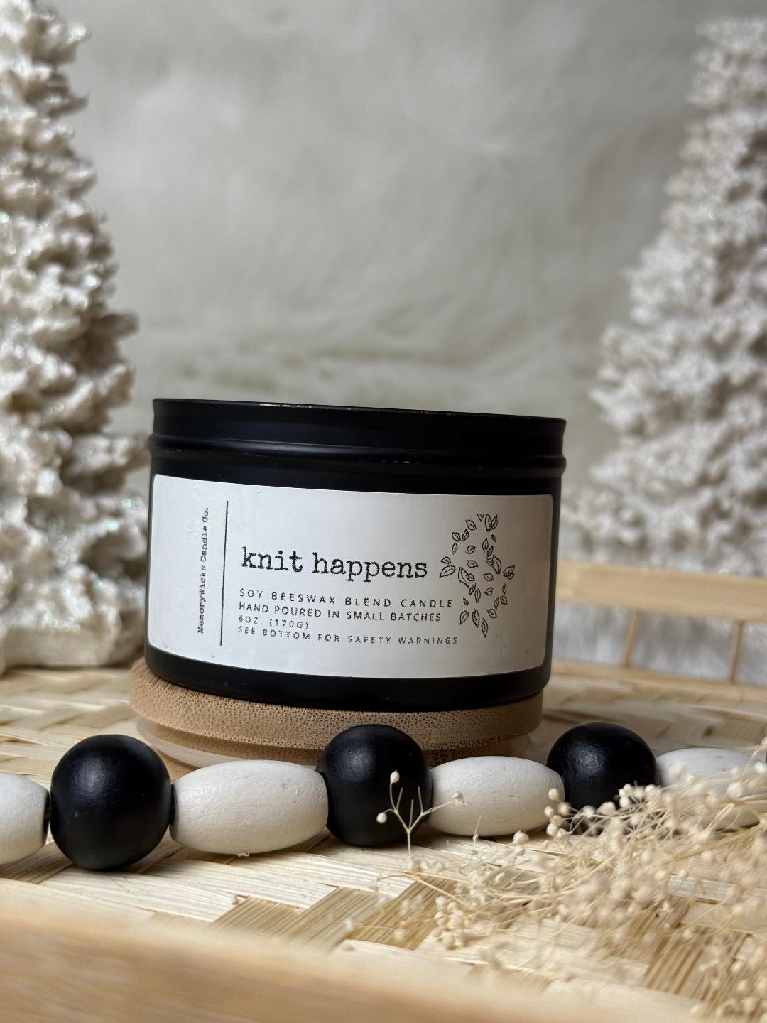 Knit Happens 6oz. Tin