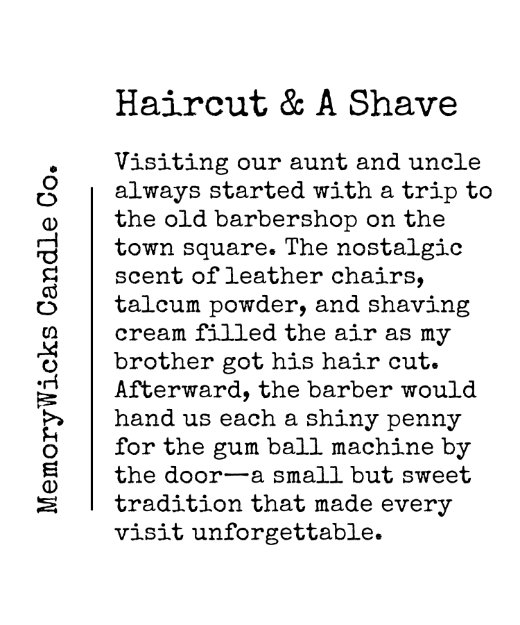 Haircut & A Shave - 9oz Jar