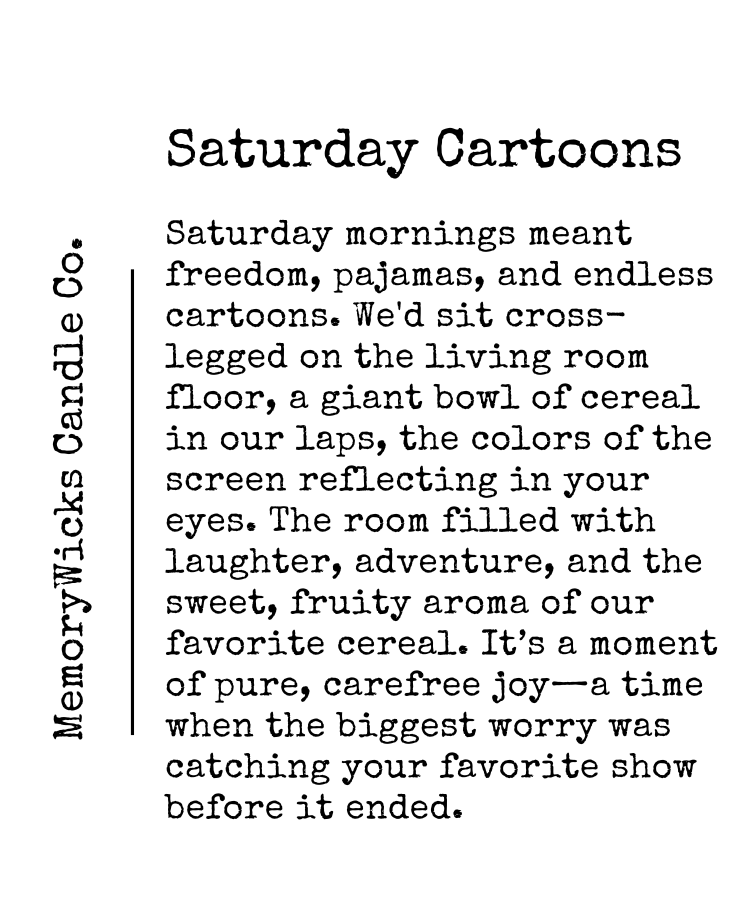 Saturday Cartoons - 6oz Tin