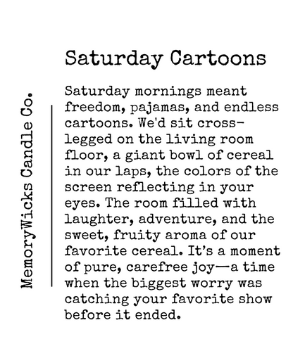 Saturday Cartoons - 6oz Tin