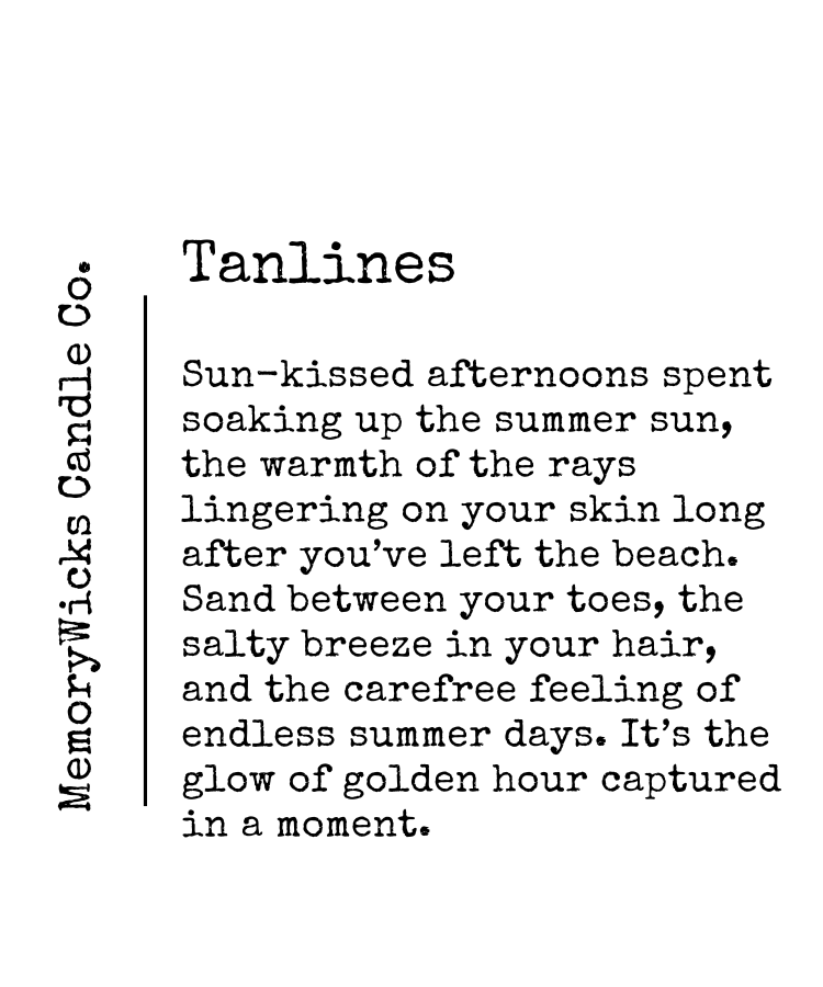 Tanlines - Wax Melt