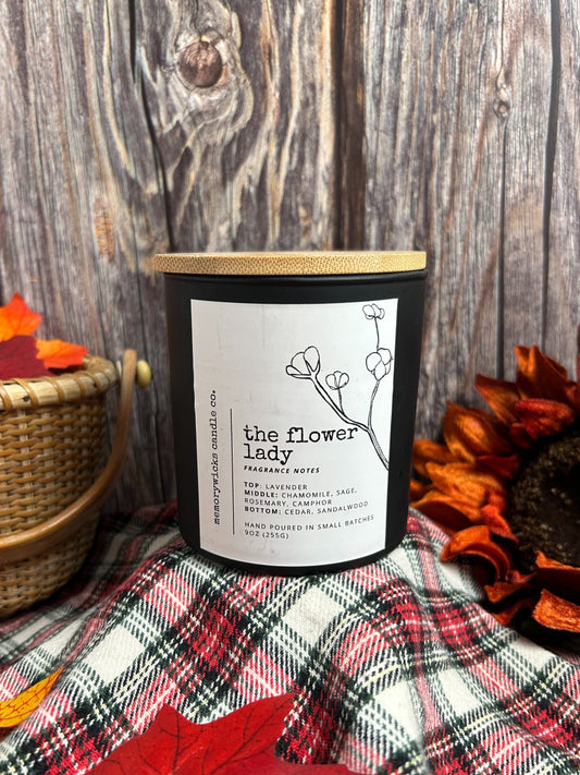 The Flower Lady 9oz. Jar