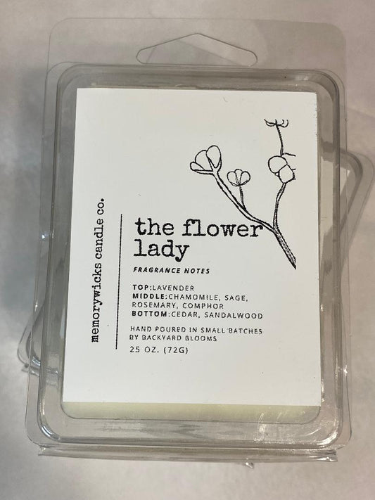 The Flower Lady 2.5oz. Wax Melt
